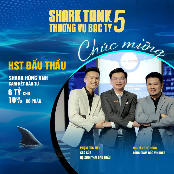 Cựu sinh viên USSH gọi vốn thành công trong chương trình Shark Tank 5