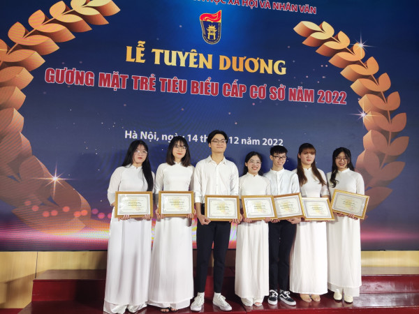 Lễ tuyên dương gương mặt trẻ tiêu biểu cấp cơ sở