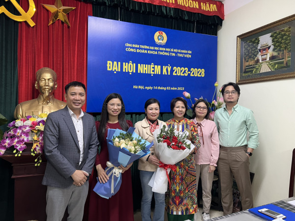 Đại hội công đoàn khoa Thông tin - Thư viện nhiệm kỳ 2023 - 2028