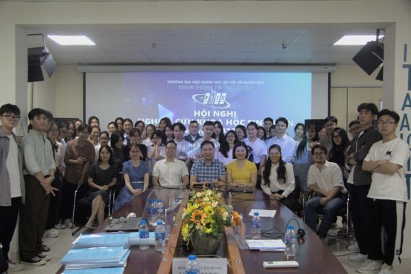 Hội nghị Nghiên cứu Khoa học Sinh viên Khoa Thông tin - Thư viện năm 2023-2024