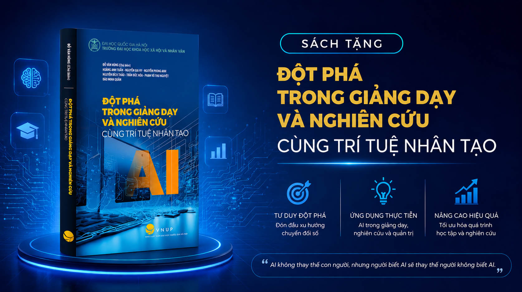 Đột phá trong giảng dạy và nghiên cứu cùng trí tuệ nhân tạo